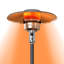 48000 BTU Propane Standing Patio Heater-118090522