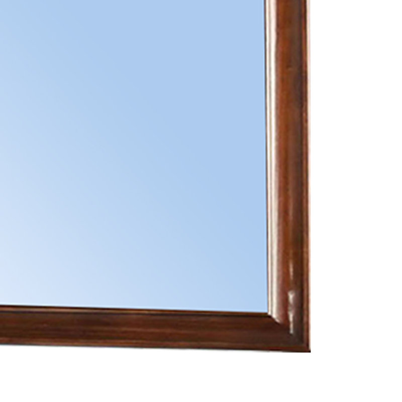 Miroir de commode Benge, Cerisier