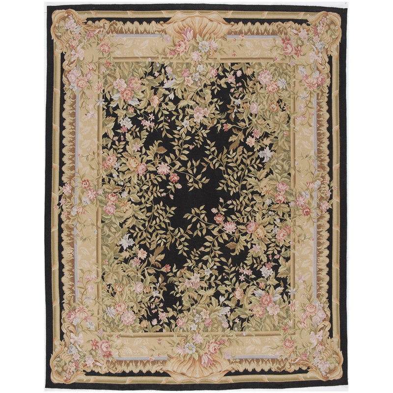Wool Oriental Area Rug, Rectangle 4' x 6'