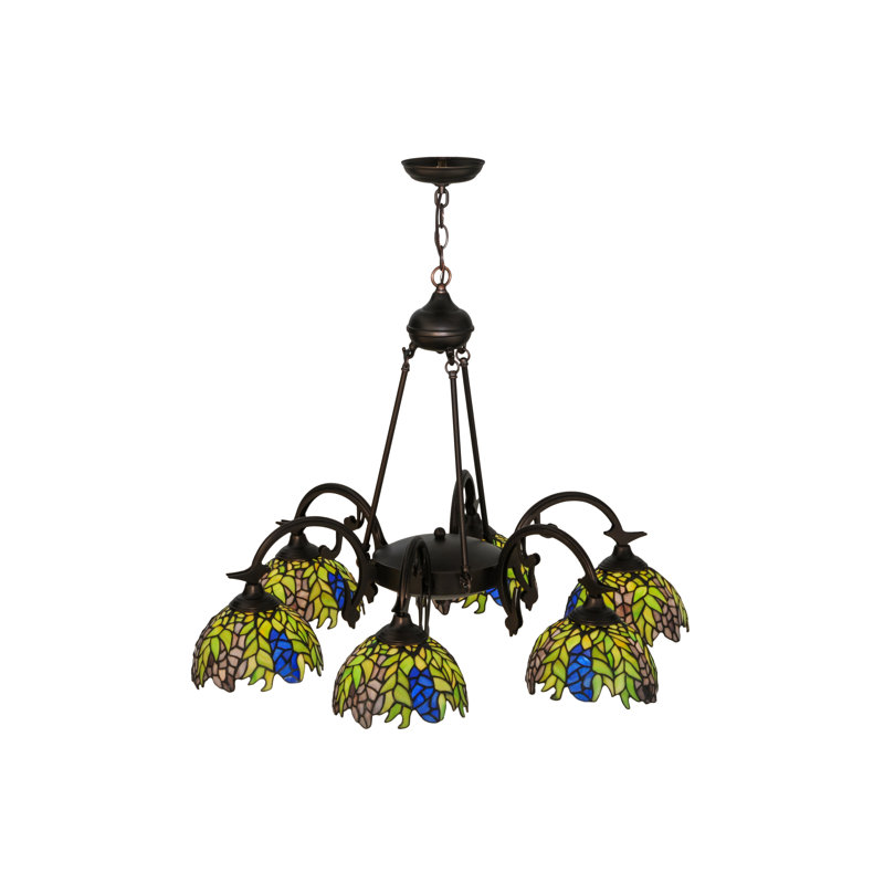 Meyda Tiffany & Stained Glass 6 - Light Chandelier