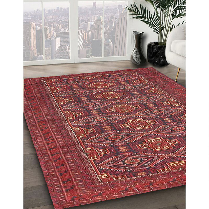 Oriental Indoor Rug, Square 4'