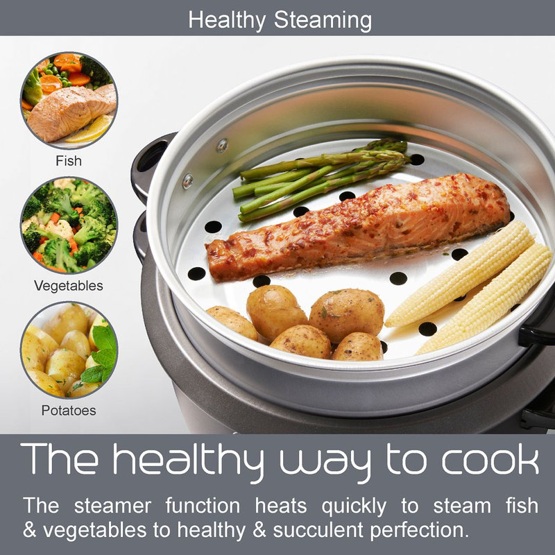 1.5L RICE COOKER AND STEAMER