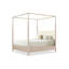 Cadence Linen Canopy Bed-1424714123