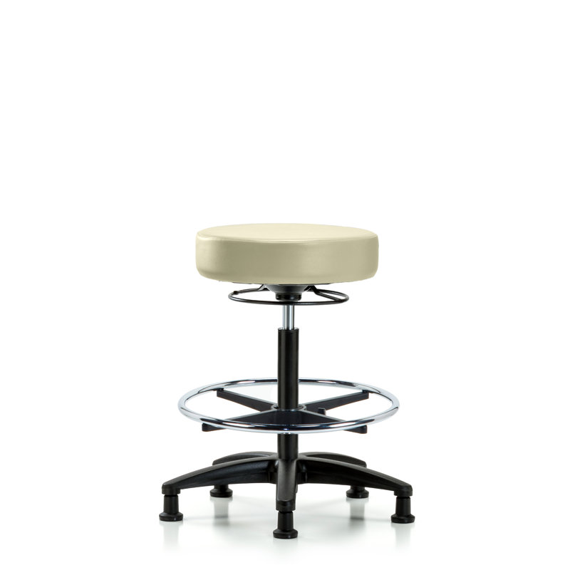 Tabouret de laboratoire Audet, Adobe, Patins