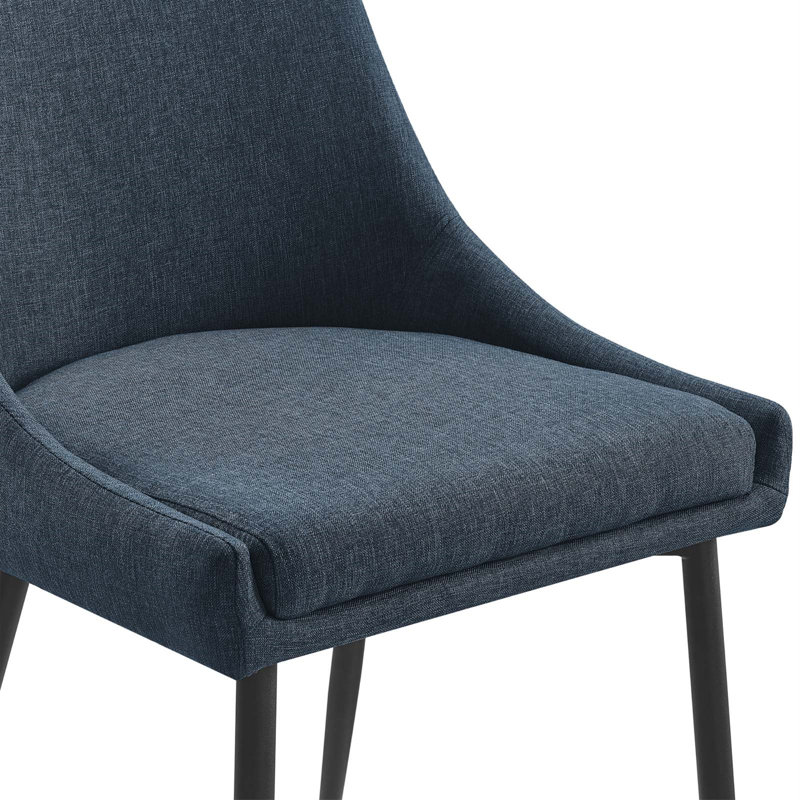 Carson Carrington Lagersberg Upholstered Fabric Dining Chairs, Gray