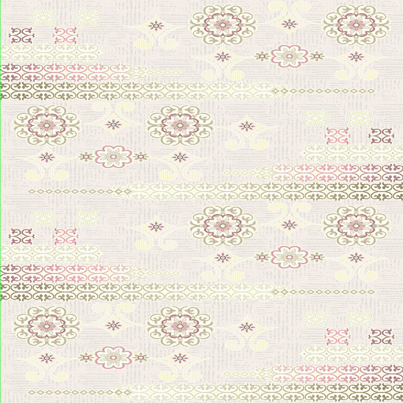 Soft Hall Carpet (2.6 x 4.9 ft), 100% Polyester, 0.3 in Pile Height | Antibacterial, Non-Slip Underside, 650 g/m² | Machine Washable, 3D Digital Print | Perfect for Living Room, Entryway & Bedroom Décor