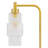 Wadlington 62.75" H Gold Arched Floor Lamp -999169863