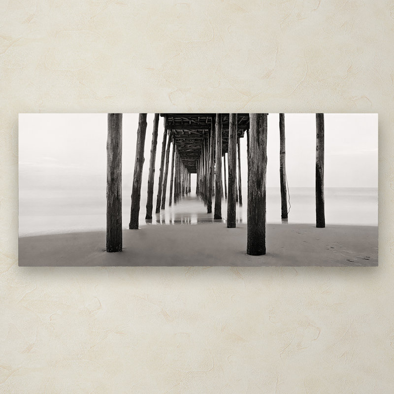 Under the Pier' Bramley Photographic Print on Wrapped Canvas, H 10 po x l 24 po x P 2 po