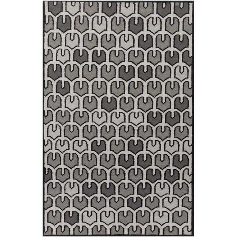Criss Wool Geometric Indoor Rug