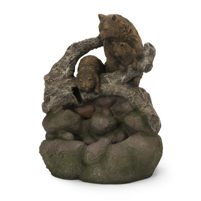 CALLAN FOUNTAIN Weather Resistant Floor Fountain with Light