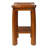 19.01 in. W Solid Wood Shower Bench