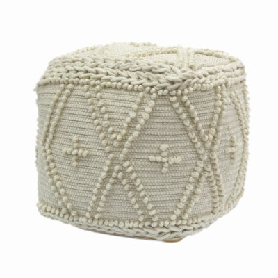 Lakaiya Upholstered Fabric Ottoman