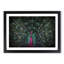 Mesmerising Pink & Green Peacock - Picture Frame Graphic Art Print-55739996-55739993