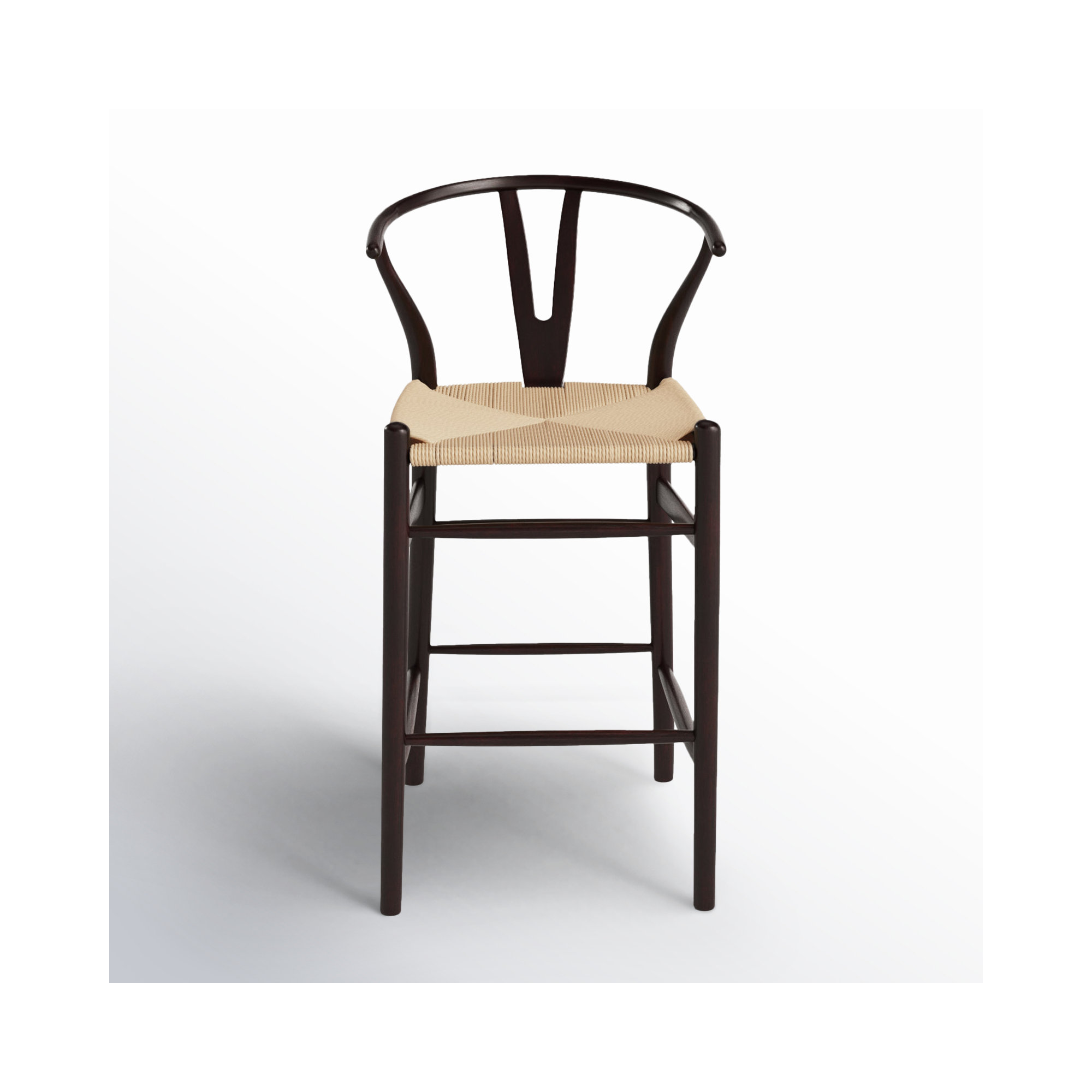 Fairbanks Solid Wood Bar/Counter Stool, Counter Stool (26" Seat Height), Walnut, Natural