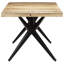 Table de salle à manger en bois de manguier brut-1176850937-1176850943