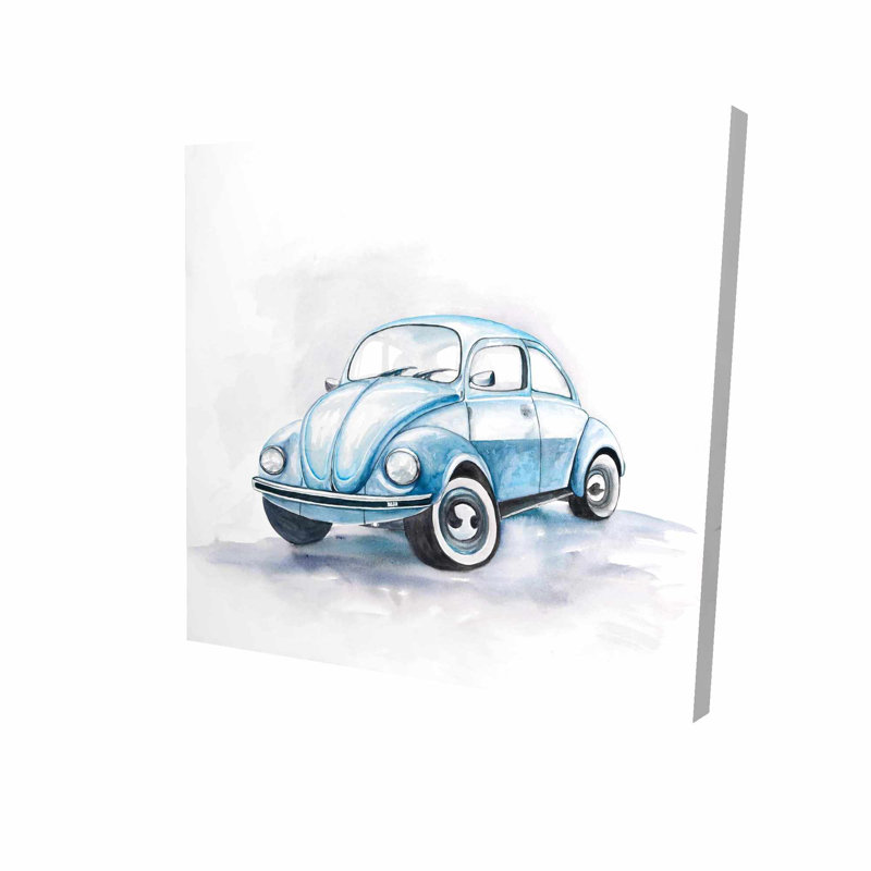 Coccinelle - Toile tendue, H 36 po x l 36 po x P 1,5 po