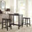 Meachum 2 - Person Four Leg Dining Set