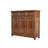 Brown Solid Wood Shoe Storage Bench