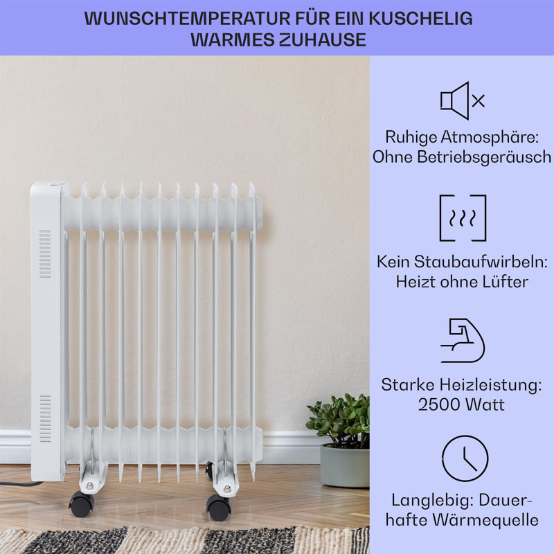 Vertical Standard Radiator, White