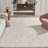 Starleen Hand Tufted Wool/Cotton Geometric Rug in Rust/Beige-45410689