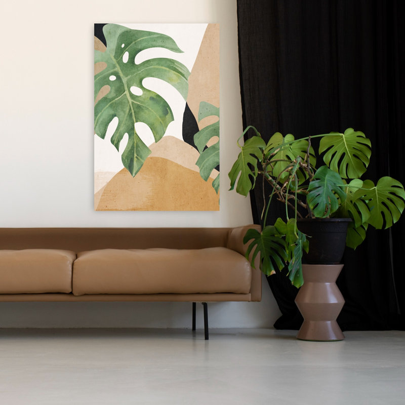 Art contemporain, paysage contemporain minimaliste abstrait, art naturel, H 48 po x l 32 po