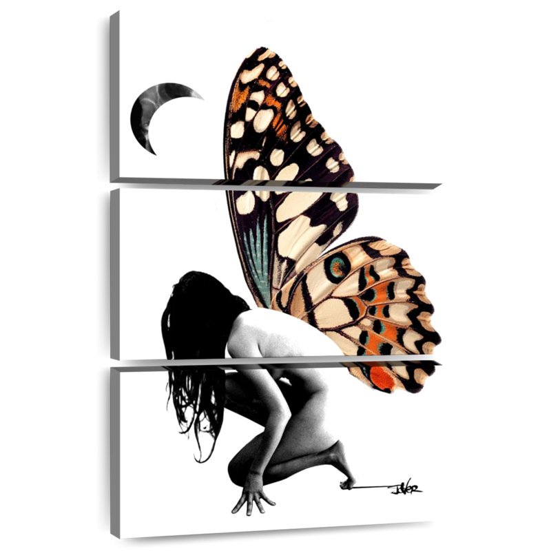 Kelam Lady's Metamorphosis, H 74 po x l 48 po