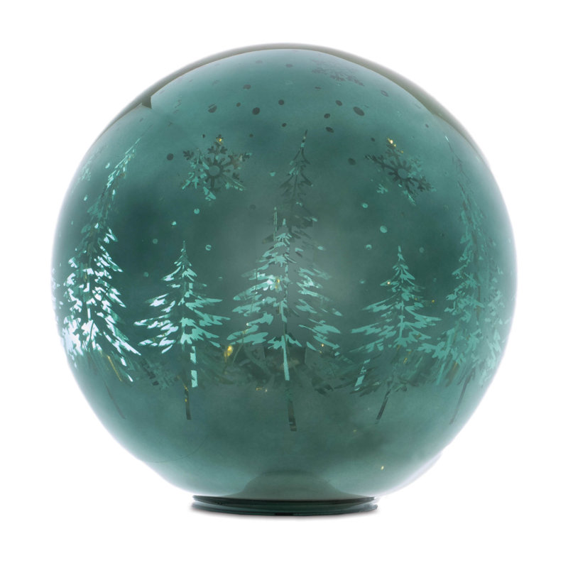 LED Pine Tree Globe