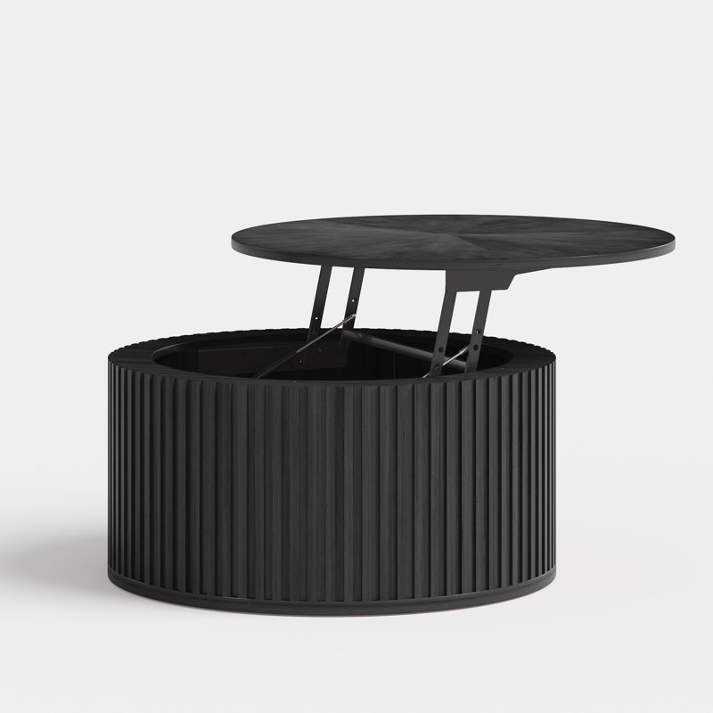 Table basse Anival, Noir
