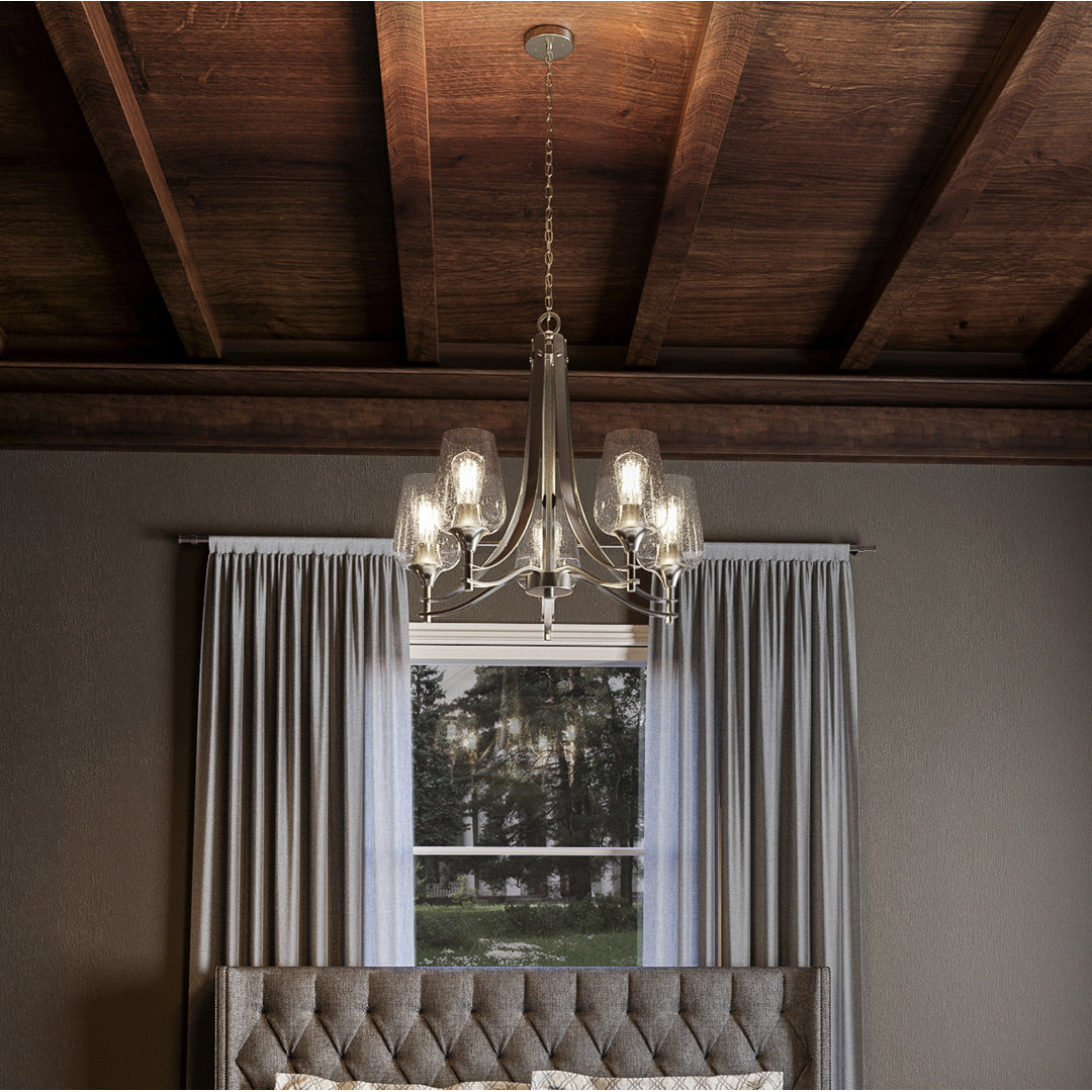 Ranks 5 - Light Dimmable Classic / Traditional Chandelier Highland Dunes