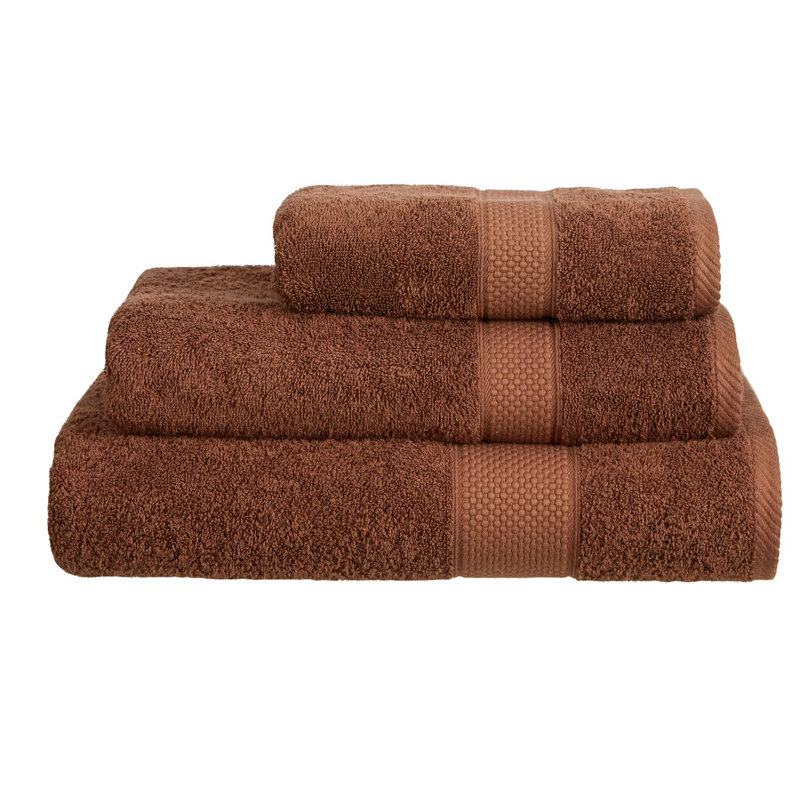 Arelious Multi-Size Bale, Chocolate, Bath Towels - 2, Hand Towels - 2, Washcloths - 2
