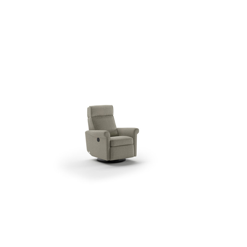 Rolled Recliner - Power & Battery, Dark Gray