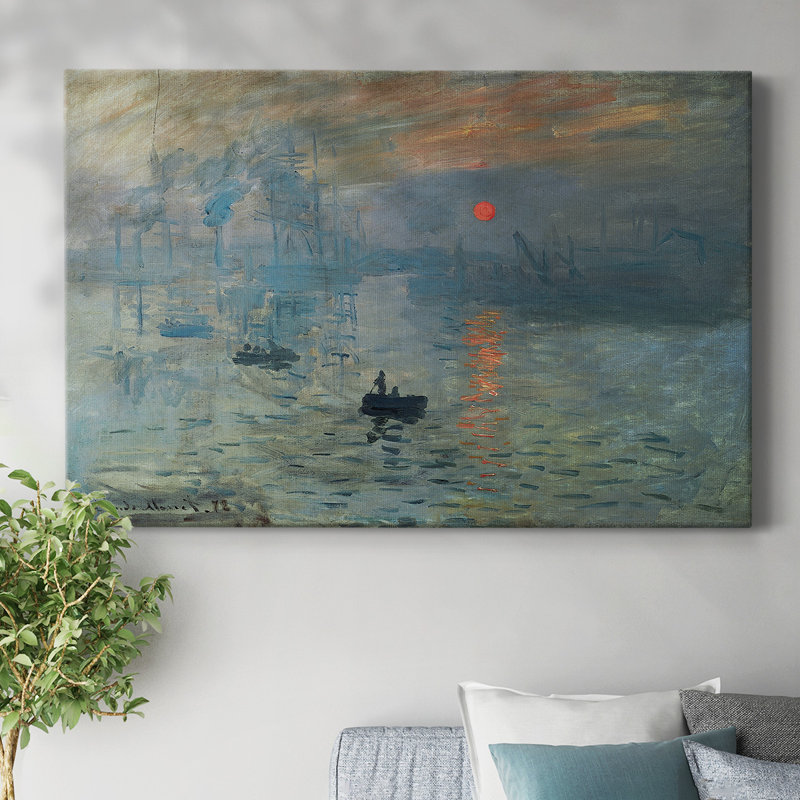 Toile tendue Sunrise par Monet-Gallery, H 24 po x l 36 po