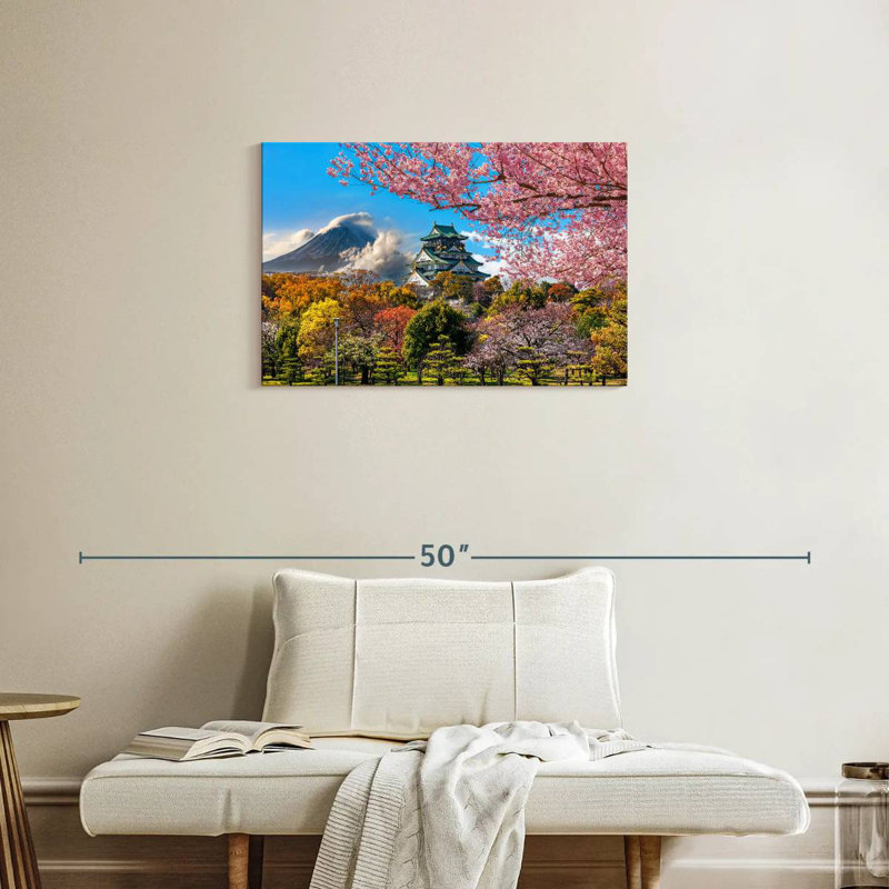 Ravi Cherry Blossoms Japan, 20" H x 30" W