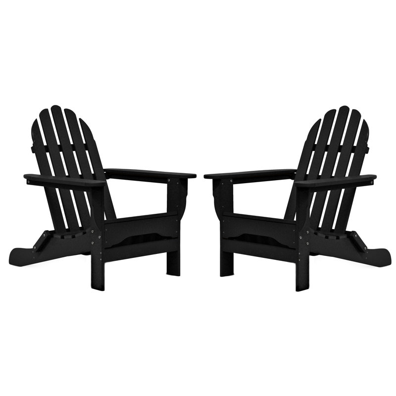 Chaise Adirondack d'extérieur Hartington, Teck