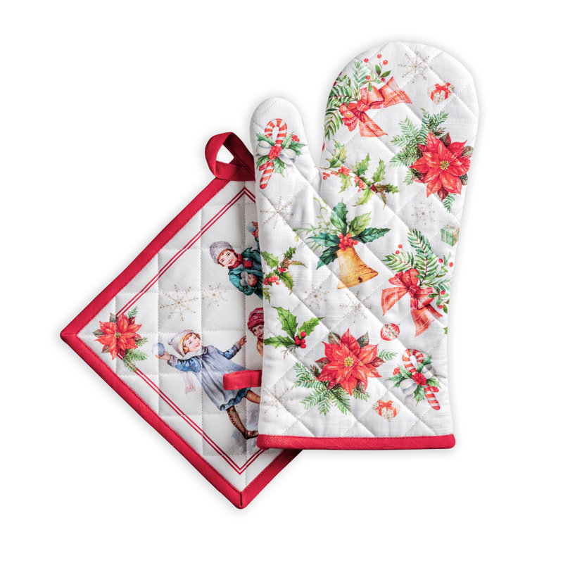 Gant de cuisine 100% coton Maison d'Hermine