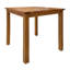 Chaim Outdoor Teak Bistro Table