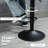 Kadaysha Swivel Upholstered Adjustable Height Counter Stool with Metal Frame-1098845285