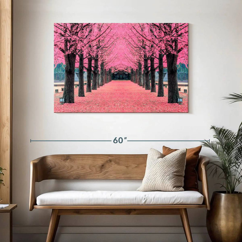 Harnek Nami Island's Cherry Blossoms, 30" H x 45" W