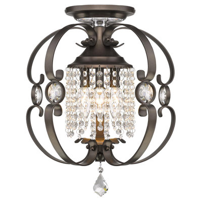 Watchman Semi Flush Mount