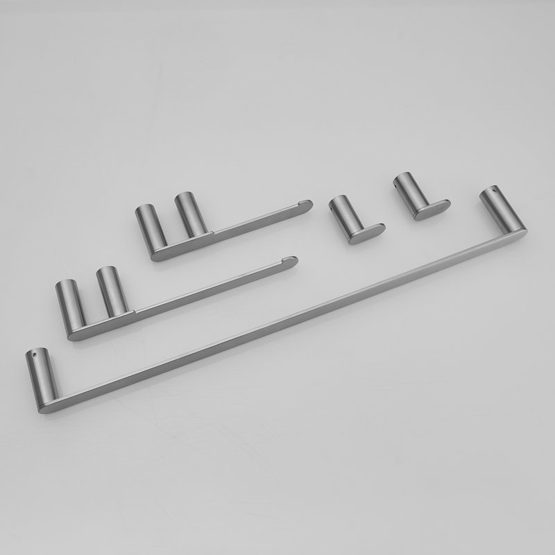 1 5 - Piece Bathroom Hardware Set, Brushed Nickel