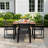 Townsend 4 - Person Patio Dining Set with Square Table