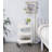 3-Tier Under Desk Mobile Utility Cart with Metal Storage Organizer-61413987