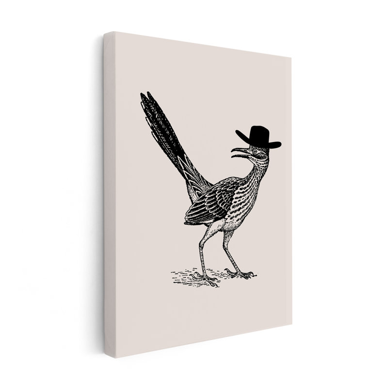 Roadrunner beige, 24"H x 32"W, Canvas, Unframed