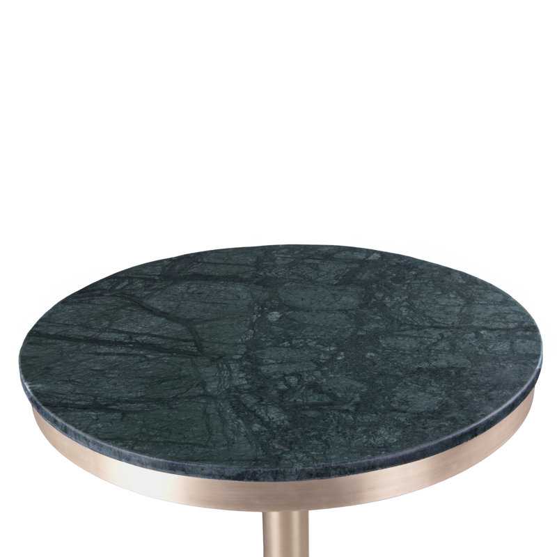 Table de pub Shay - vert Udaipur, H 42 po x L 24 po x l 24 po, Udaipur