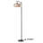 71'' Arched/Arc Rattan Floor Lamp