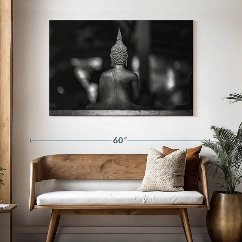 'Buddha Back, 32" H x 48" W