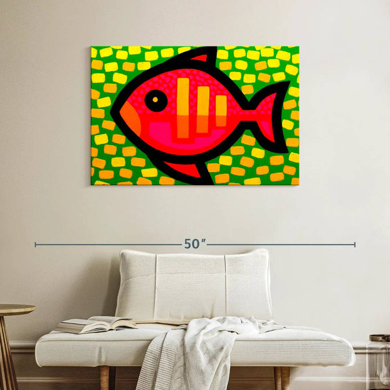 Big Fish, 26" H x 39" W