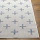 Bronwyn Geometric Blue/Cream Area Rug
