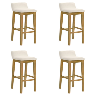 Ensemble de 4 tabourets de bar Annikah