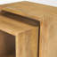 Solid Wood Nesting End Table